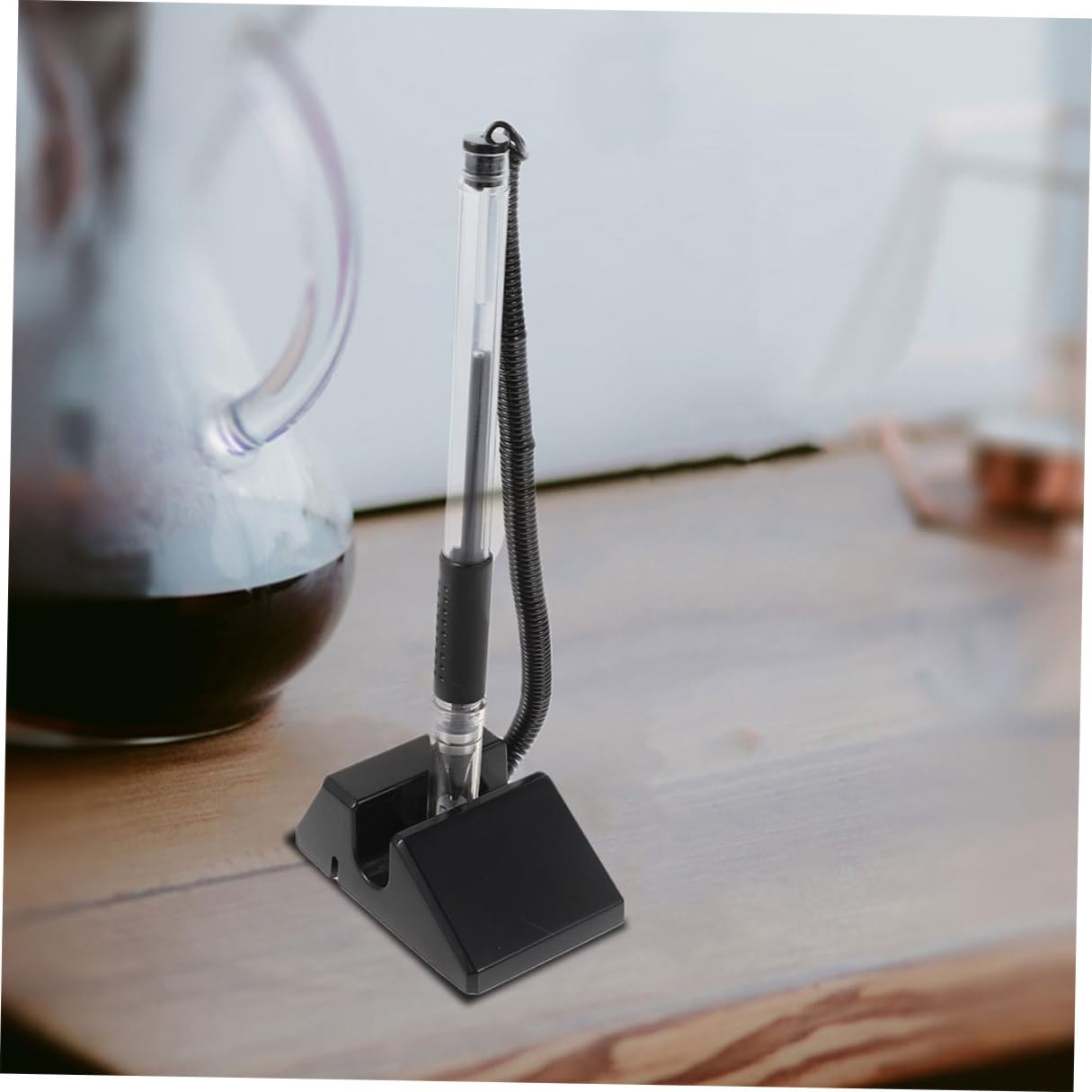 TEHAUX 20 Stylos Gel à Bille pour Bureau Encre Noire, Accessoires de Bureau Multifonctions pour Professionnels et Étudiants, pour Signature