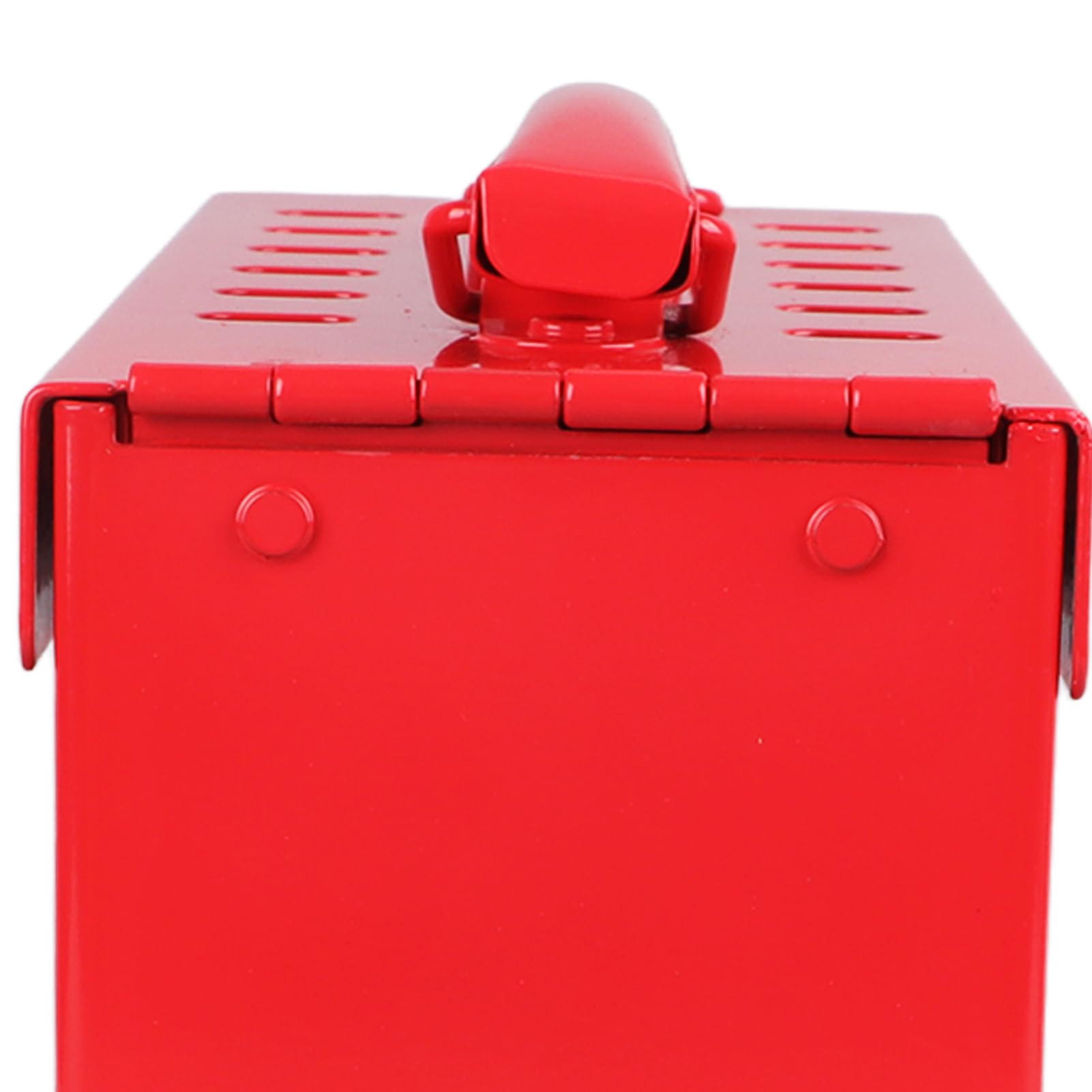 Domary Caja de Bloqueo con Etiquetado y Bloqueo Caja de Grupo Loto Acero Inoxidable Grado Industrial Resistente con 12 Orificios Almacenamiento Seguridad para Mantenimien