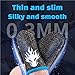 8 Pack Gaming Finger Sleeves for Mobile Gaming,Smooth Feel,Anti Sweat,Ultra Thin,0.3mm Silver Fiber,Gaming Finger Gloves for PUBG COD Dedales Gamer,zhicom Finger Sleeves Fit All Touchscreen Devices