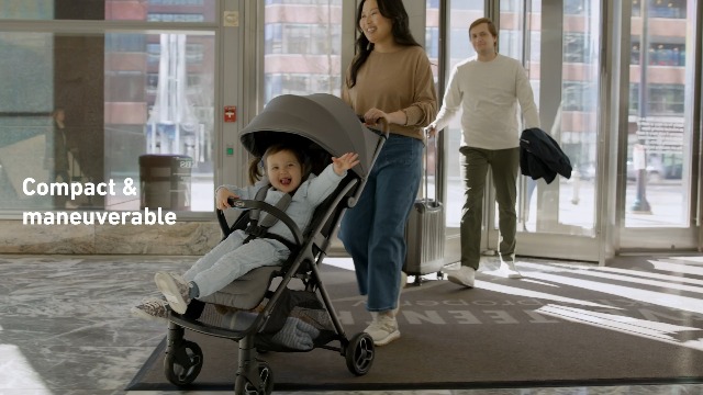 Graco Ready2Jet Compact Stroller Overhead Friendly Compact Travel Stroller with Automatic Fold, Kingston : Baby