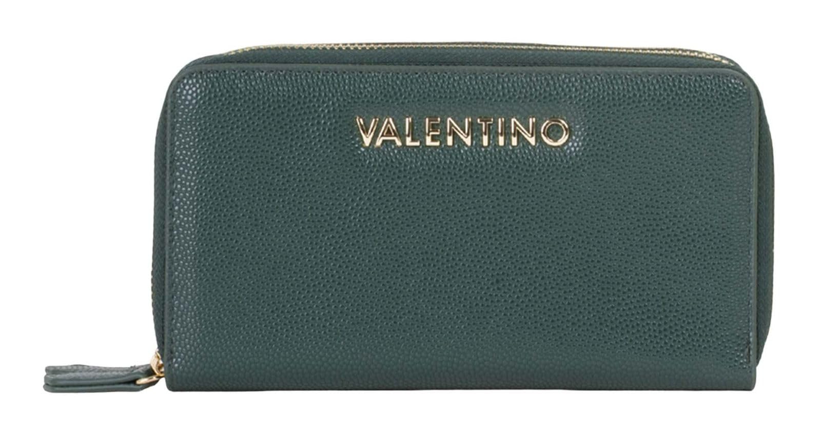 Valentino Purse Divina Zip Around Wallet Bosco Evergreen