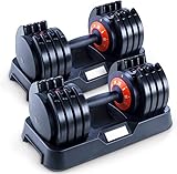 El entrenamiento de resistencia y el levantamiento de pesas mejoran la fuerza y la resistencia muscular. Las mancuernas te ayudan a trabajar grupos musculares específicos a la vez que amplían tus opciones para realizar entrenamientos más desafiantes