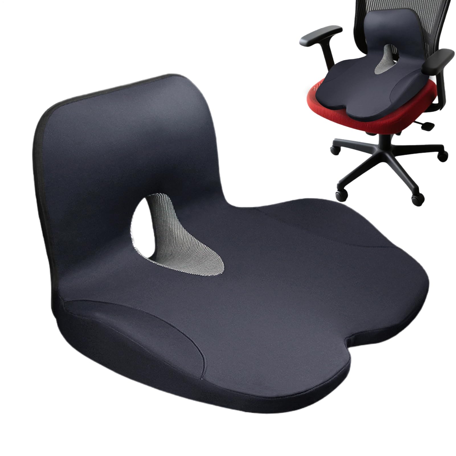 Generico Cuscini Auto Per Guidare,Cuscino In Memory Foam Per Sedia Da Scrivania | Supporto Lombare Ergonomico Antiscivolo E Traspirante Per Sedile Auto Adulti E Autisti Che Stanno Seduti A Lungo