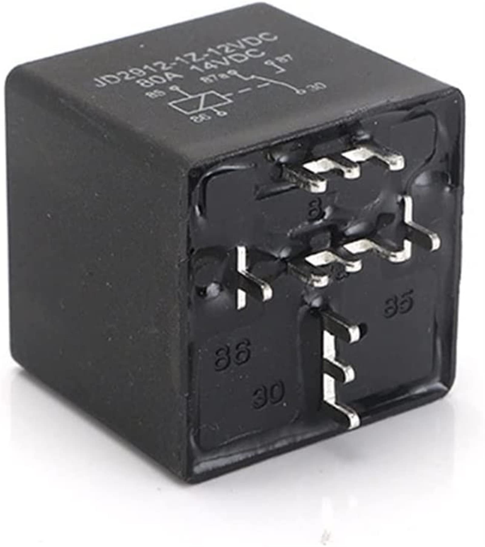 AQHYEBNSR Relay 10PCS Automobile JD2912-1Z-12VDC JD2912-1Z-24VDC JD2912 1Z 12V 24V 80A 5PIN