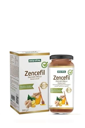AksuVital Zencefil Ekstraktl  Macun Okaliptus  laveli 300 gr 1 Paket 1 x 300 g