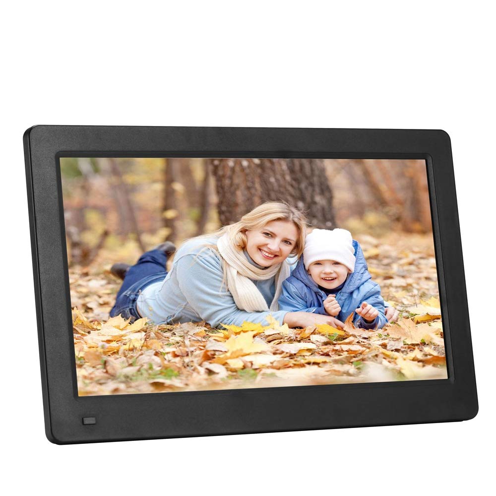 Keke Clothing Store 11.6-inch IPS Digital Photo Frame Good View 19201080 Electronic Photo Album Advertising Machine(Black) (Color : Black)