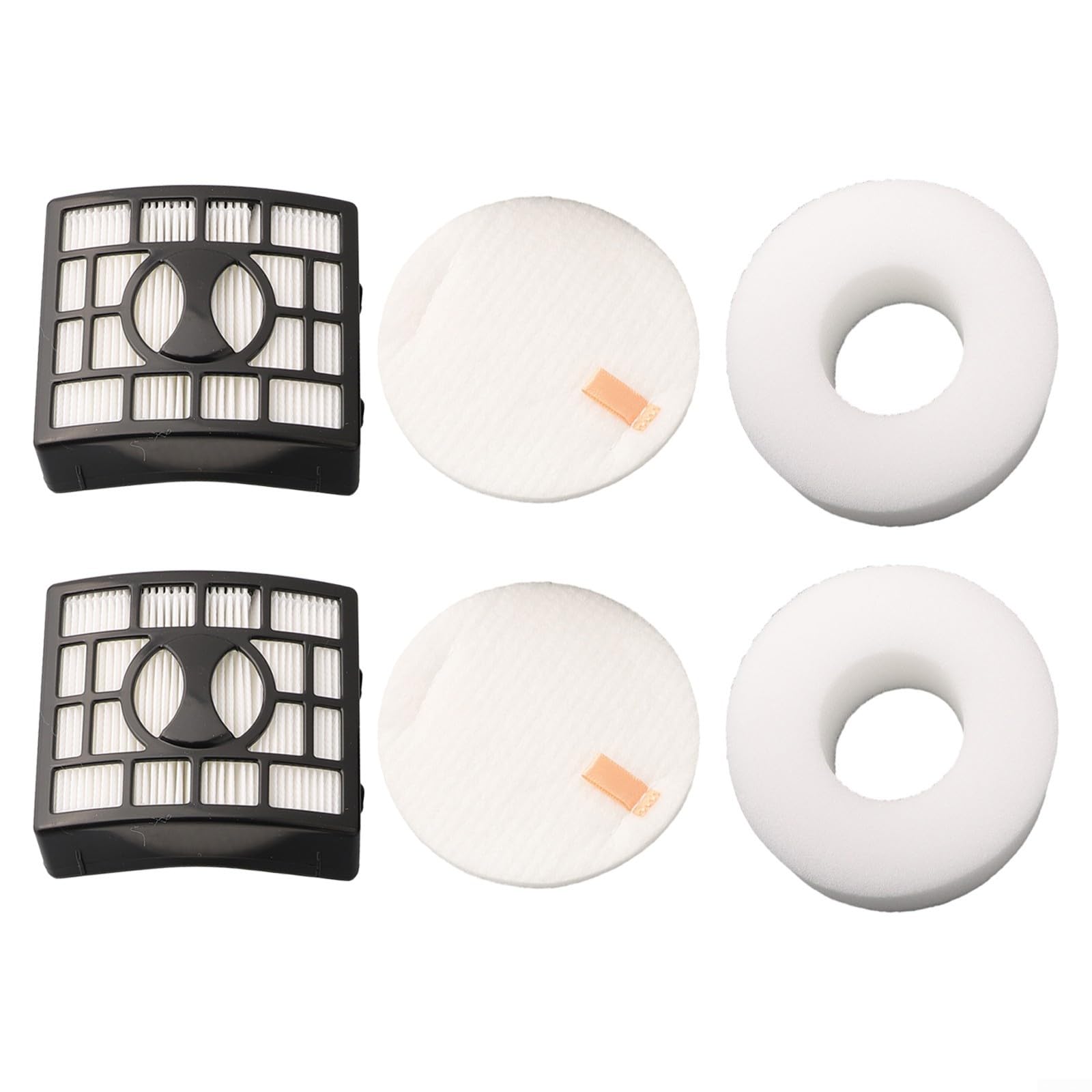 for SHARK Replacement Set for AZ910UK NZ801UK AZ910UKT NZ801UKT Vacuum Cleaner - 2 with 2 Foam and 2 Felt