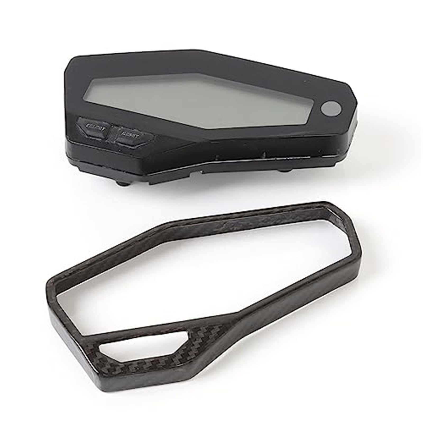 Adatto, for contagiri for motocicletta MT09 FZ09 MT-09 FZ-09 2013-2019 100% fibra di carbonio 3K, copertura strumento Coperchio dell'alloggiamento del tachimetro