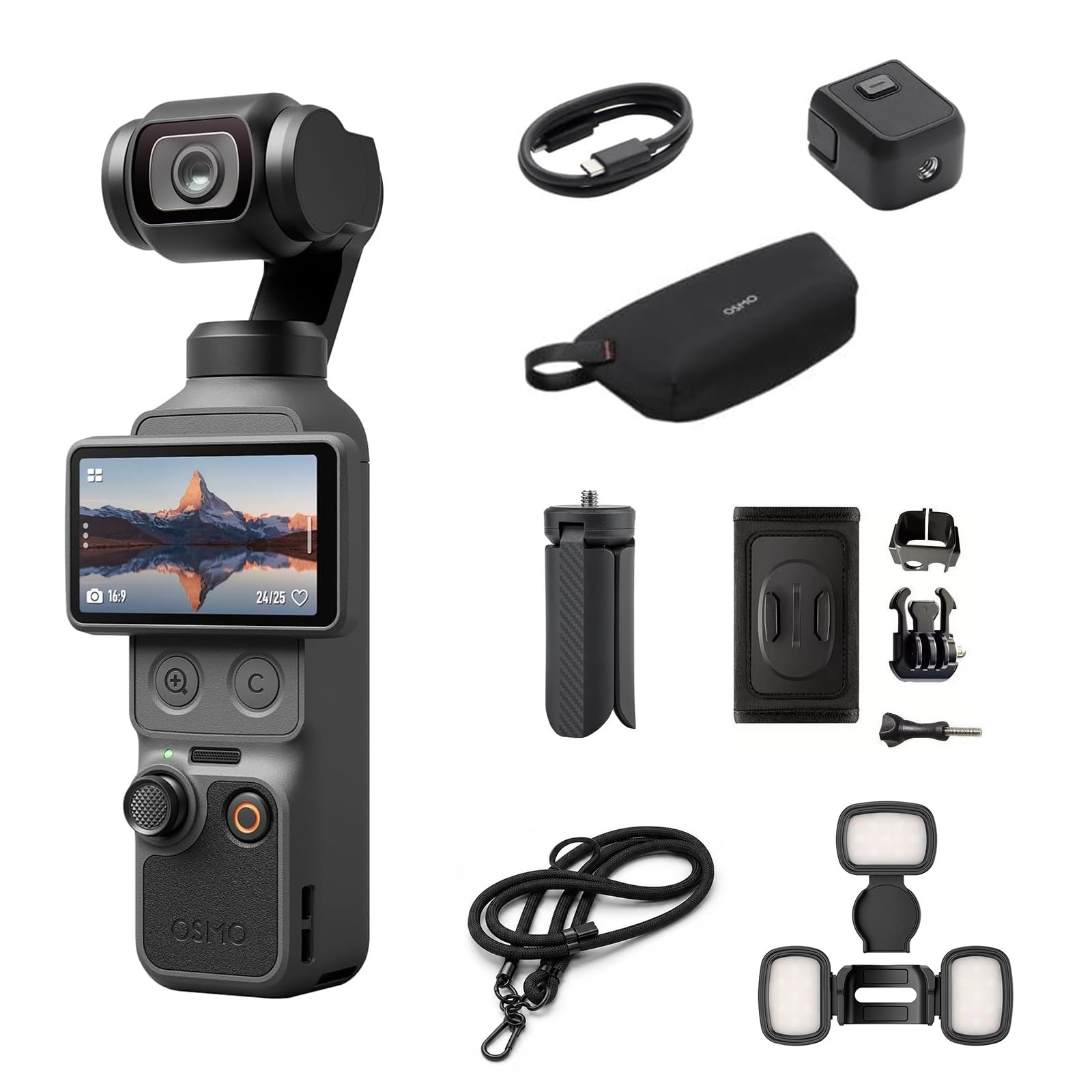 Osmo Pocket 4 Fill Light Combo