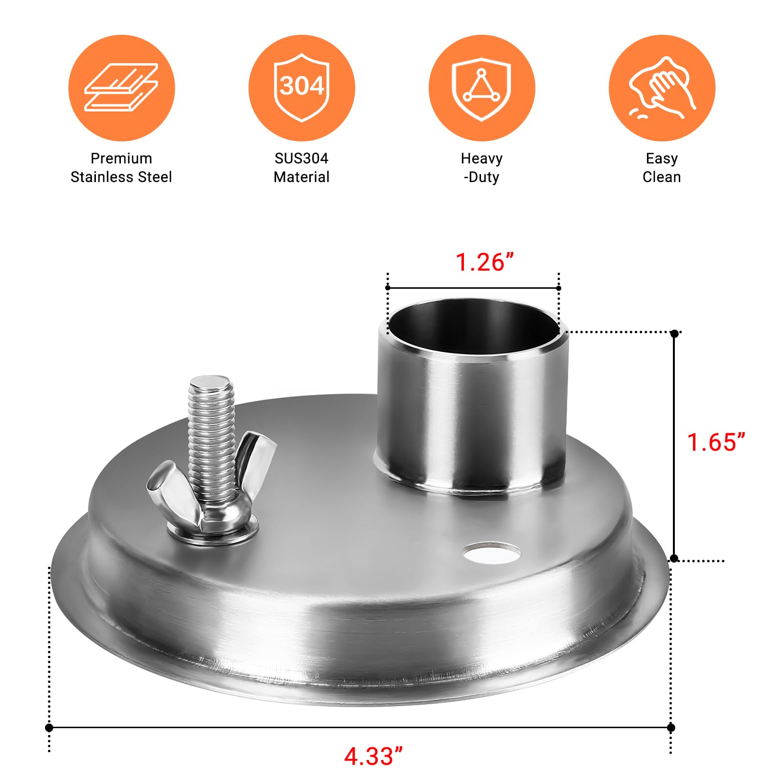 Amazon.com: Universal Bowl Adaptor for WSM Smokey Mountain 14