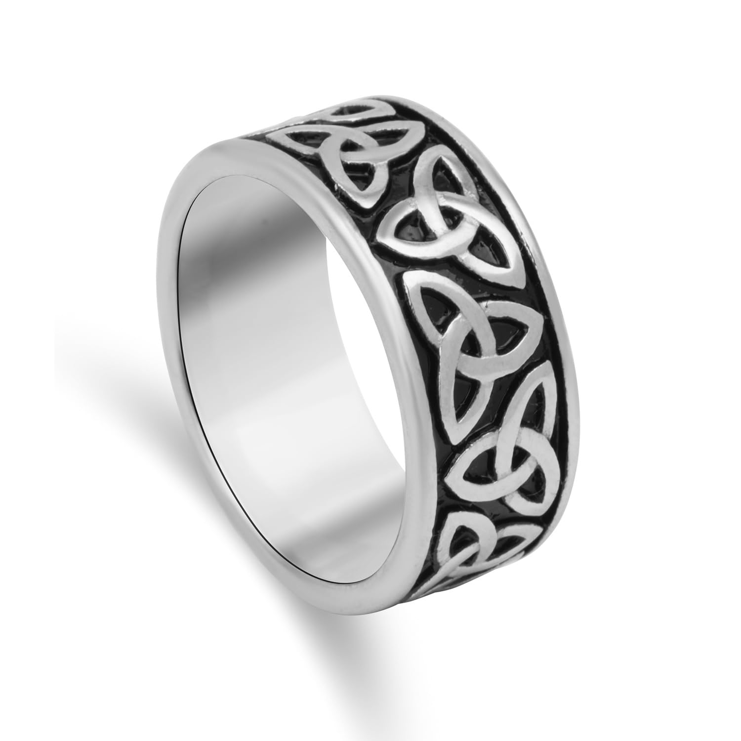Trinity Knot Heritage Band for Men (Size-9,10,11,12) - Waterproof & Anti Tarnish Men's Accessories | Jewellery for Boys & Men | Birthday, Anniversaries Gift for Men & Boys-image-28