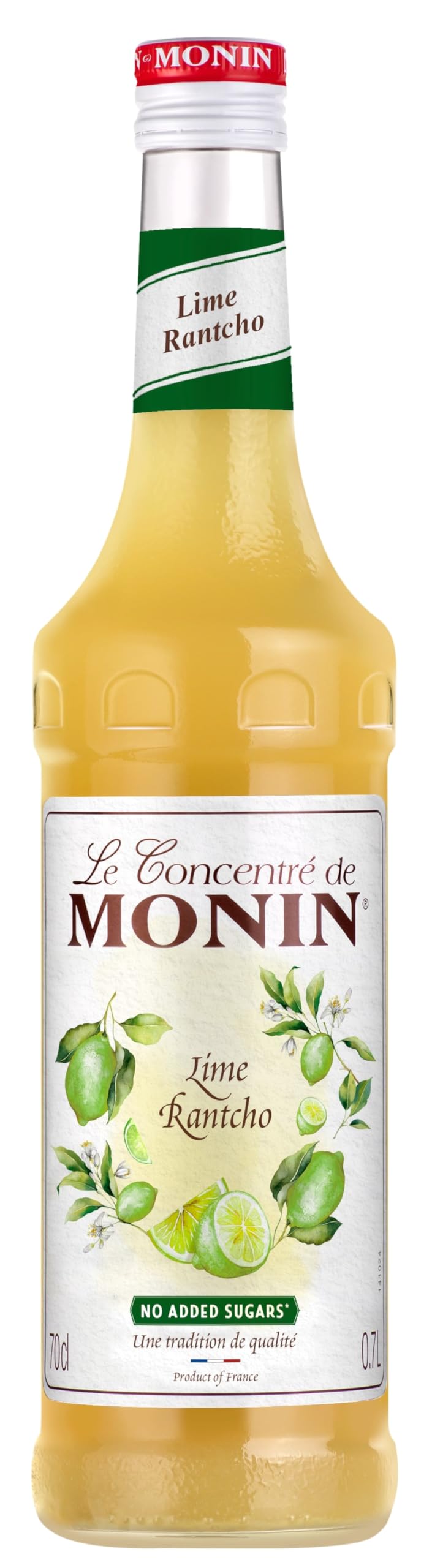 MONIN Premium Lime Rantcho Concentrate 700ml for Cocktails and Mocktails. Lime Juice Alternative. Vegan-Friendly, Allergen-Free, 100 Percent Natural Flavours. Shelf life 3 Months After Opening