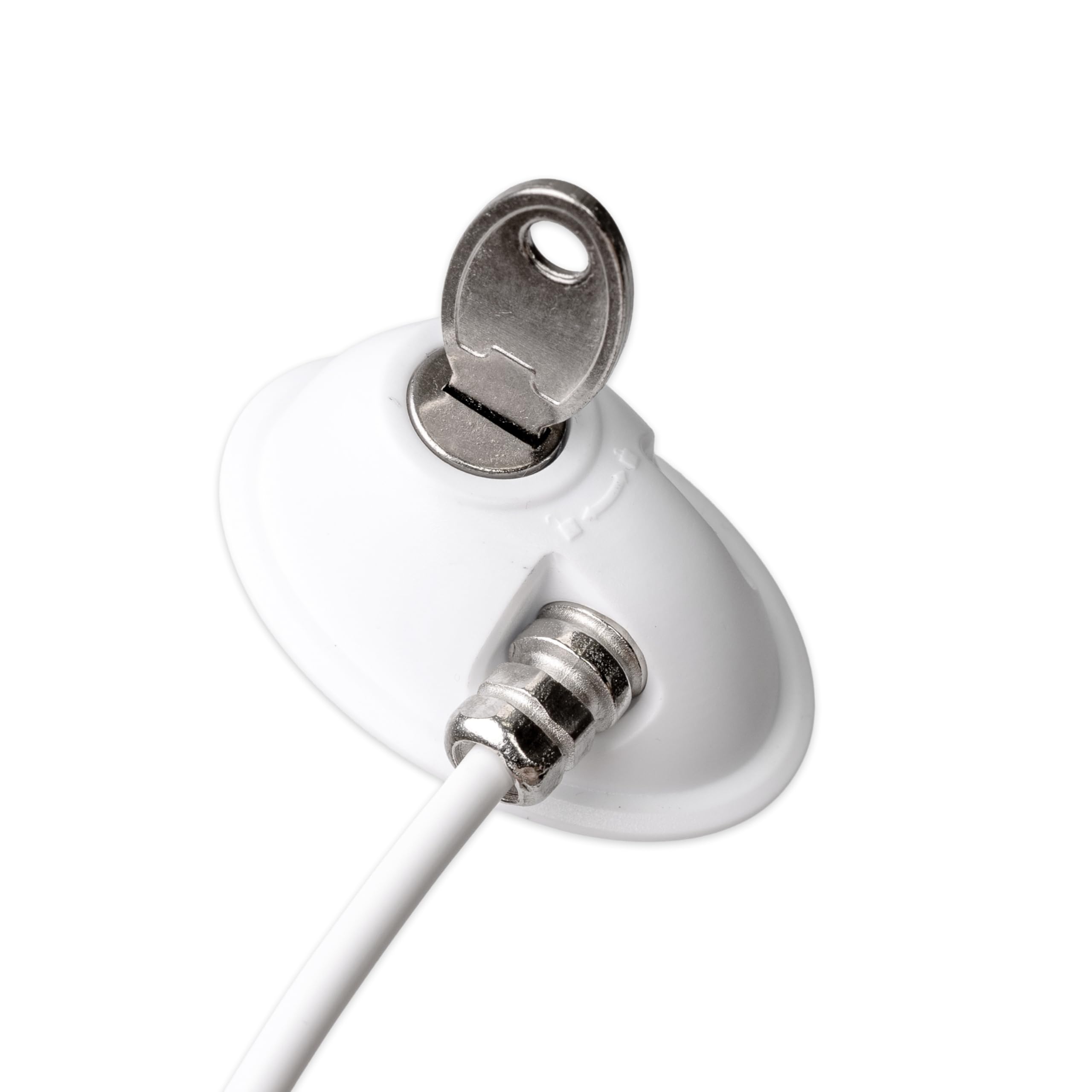 Sécurité adhésive avec serrure, 1 pack, en blanc, deux clés, pastilles adhésives de rechange, serrure adhésive verrouillable pour réfrigérateur, armoire, porte, fenêtre, sécurité enfant avec clé
