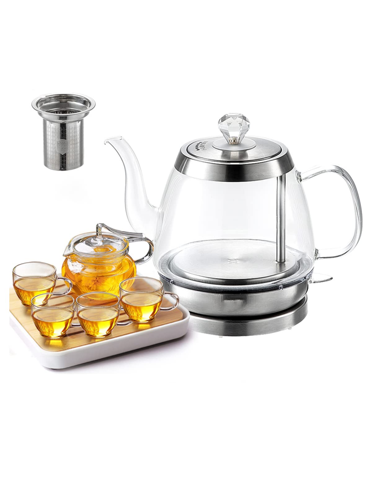 Chaudière à eau chaude 1 L et bouilloire classique avec tasses wisdom