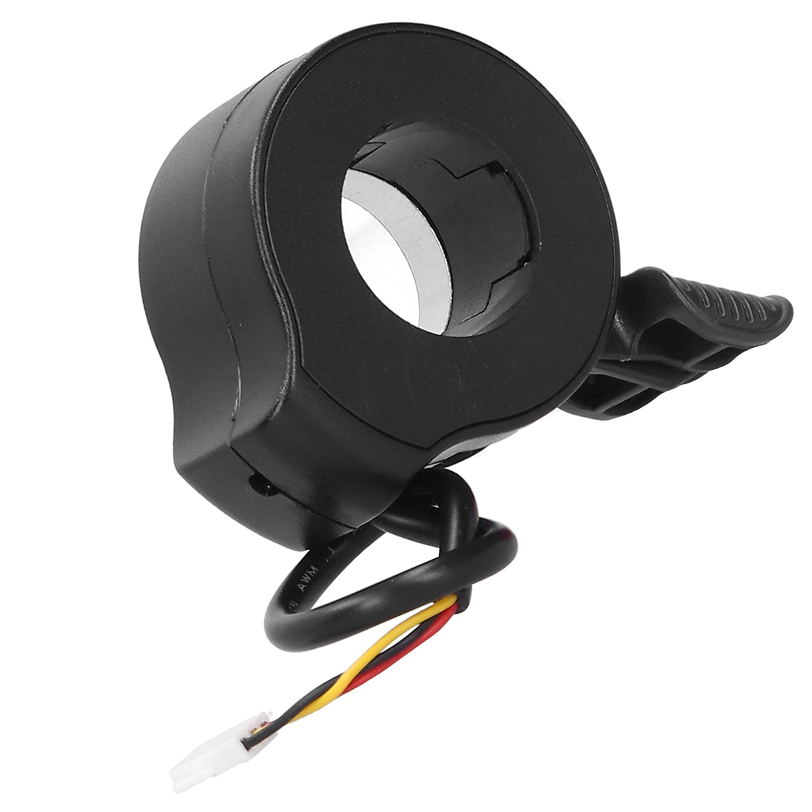 Akozon Black Scooter Accelerator Grip, Finger Throttle Booster Hall Sensor Electric Grip, Waterproof Gas Electric Scooter Throttle Bicycle Accessories For (Black)