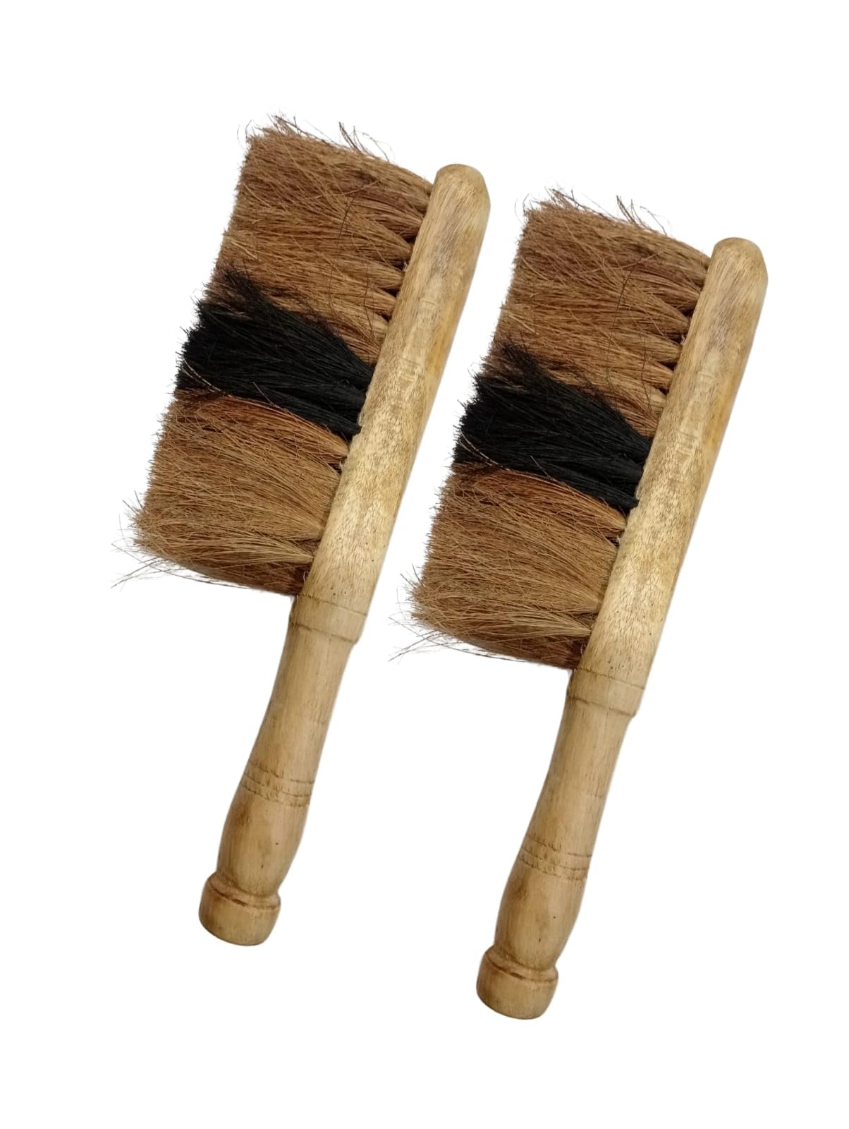 Coconut Coir Cleaning Brush | Eco-Friendly | The Natural Choice for Effective Cleaning, 37x14x4 cm Size, 2 Qty-picture-12