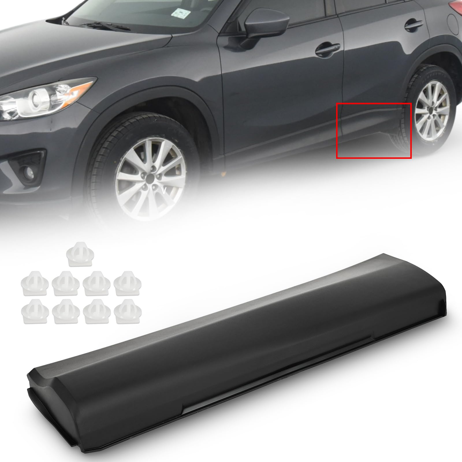 Amazon.com: KARPAL Rear Driver Side Door Molding Trim Compatible