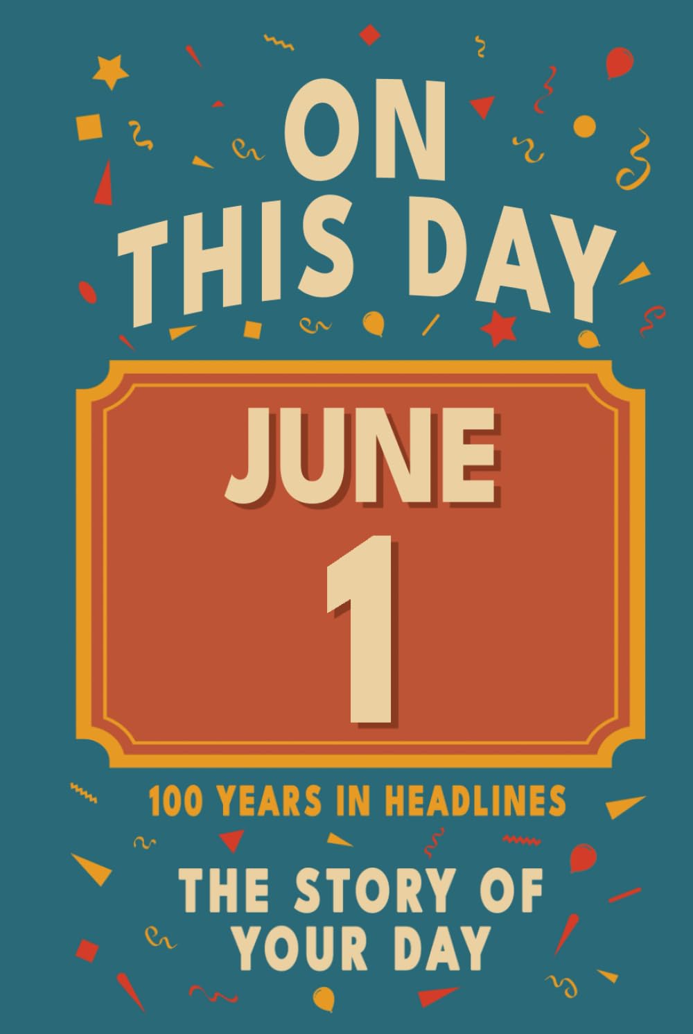 Happy Birthday! June 1: On This Day in Headlines – Nostalgic June 1 History Book with Authentic News and Memories – Perfect Birthday or Anniversary Gift      Hardcover – March 8, 2026