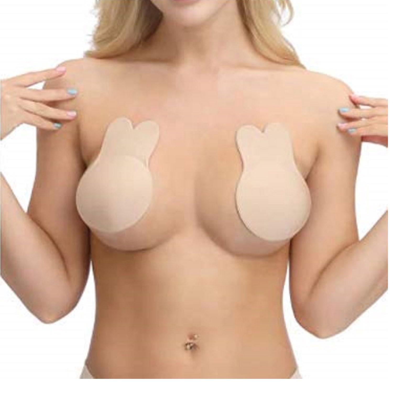 Nipple Cover, Woman Strapless Bras Instant Breast Lift Sticky Bra Breast Lift Backless Invisible Push up Self Adhesive Bra-picture-10