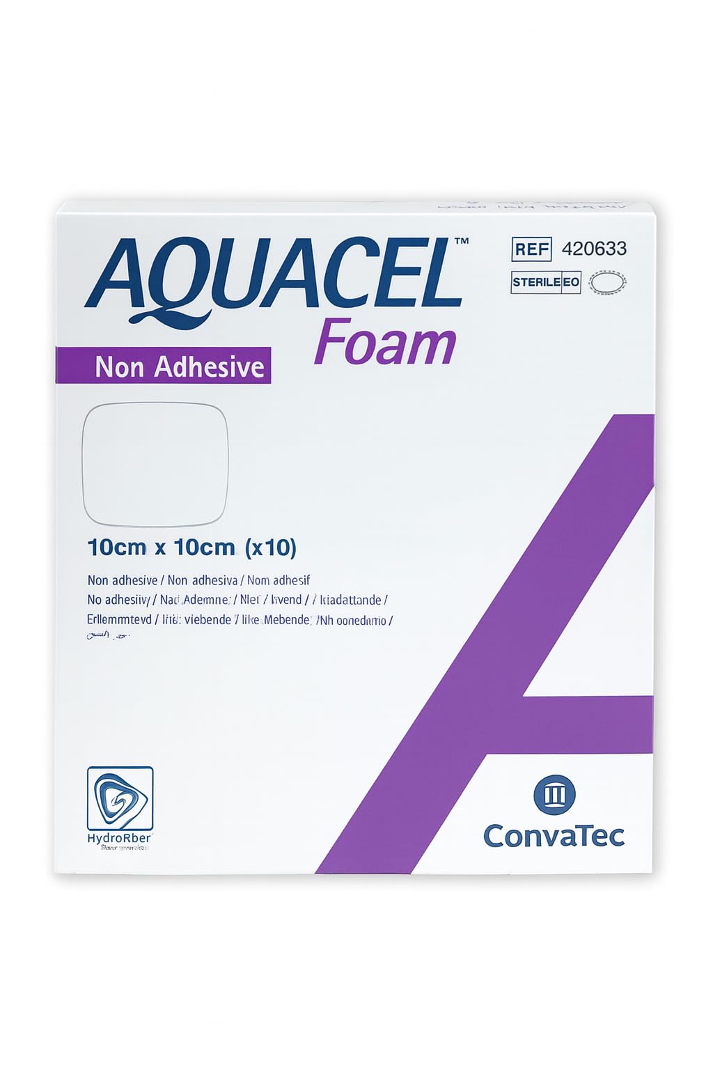 Aquacel Foam Nicht Adhä 10 St