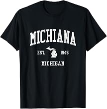 Michiana MI Vintage Athletic Sports JS01 T-Shirt