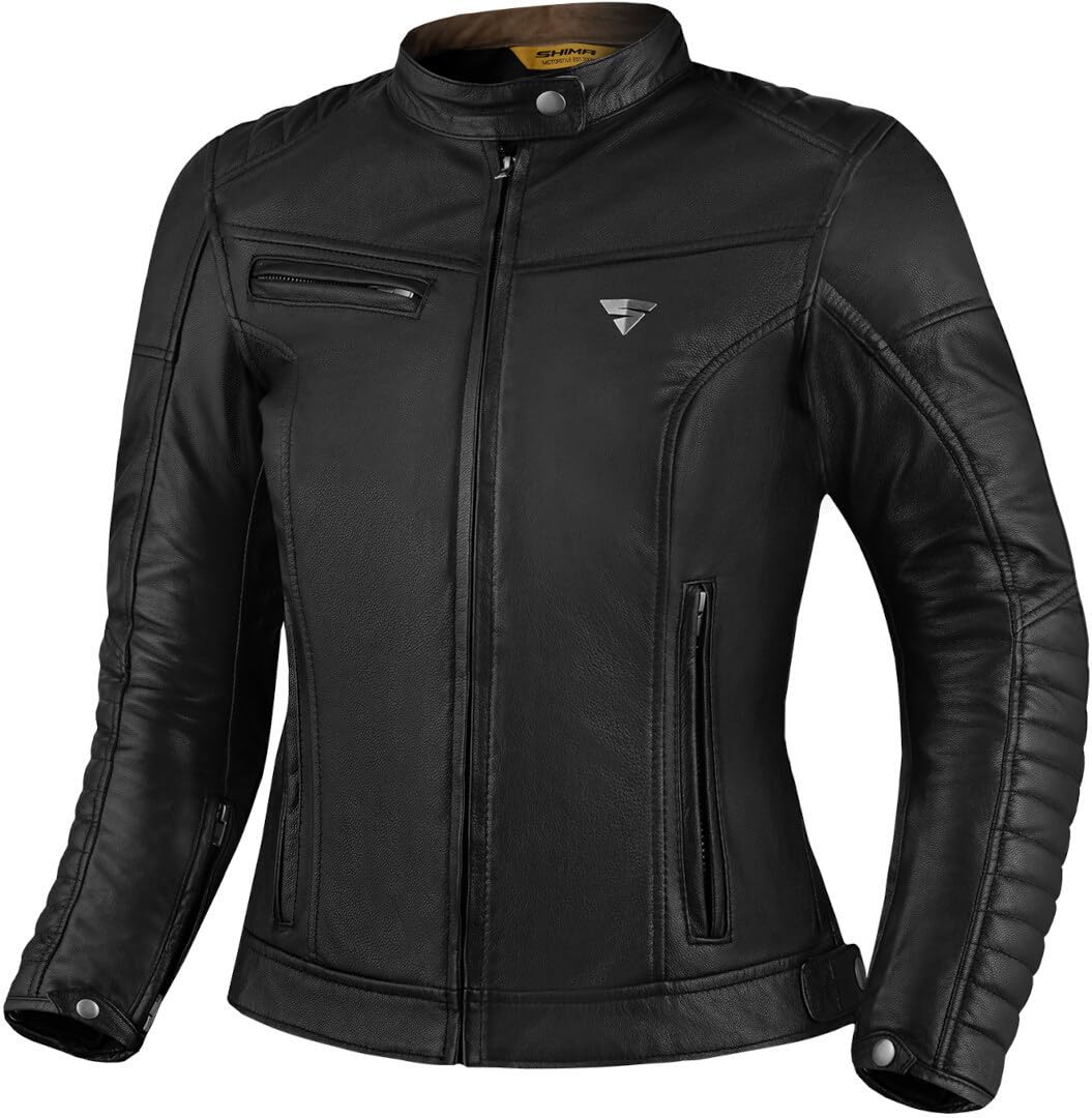 SHIMA Winchester 2 0 Motorbike Jackets for Women AirForce Back Protector Armour Riding Leather Motorcycle Jacket Summer Bikers