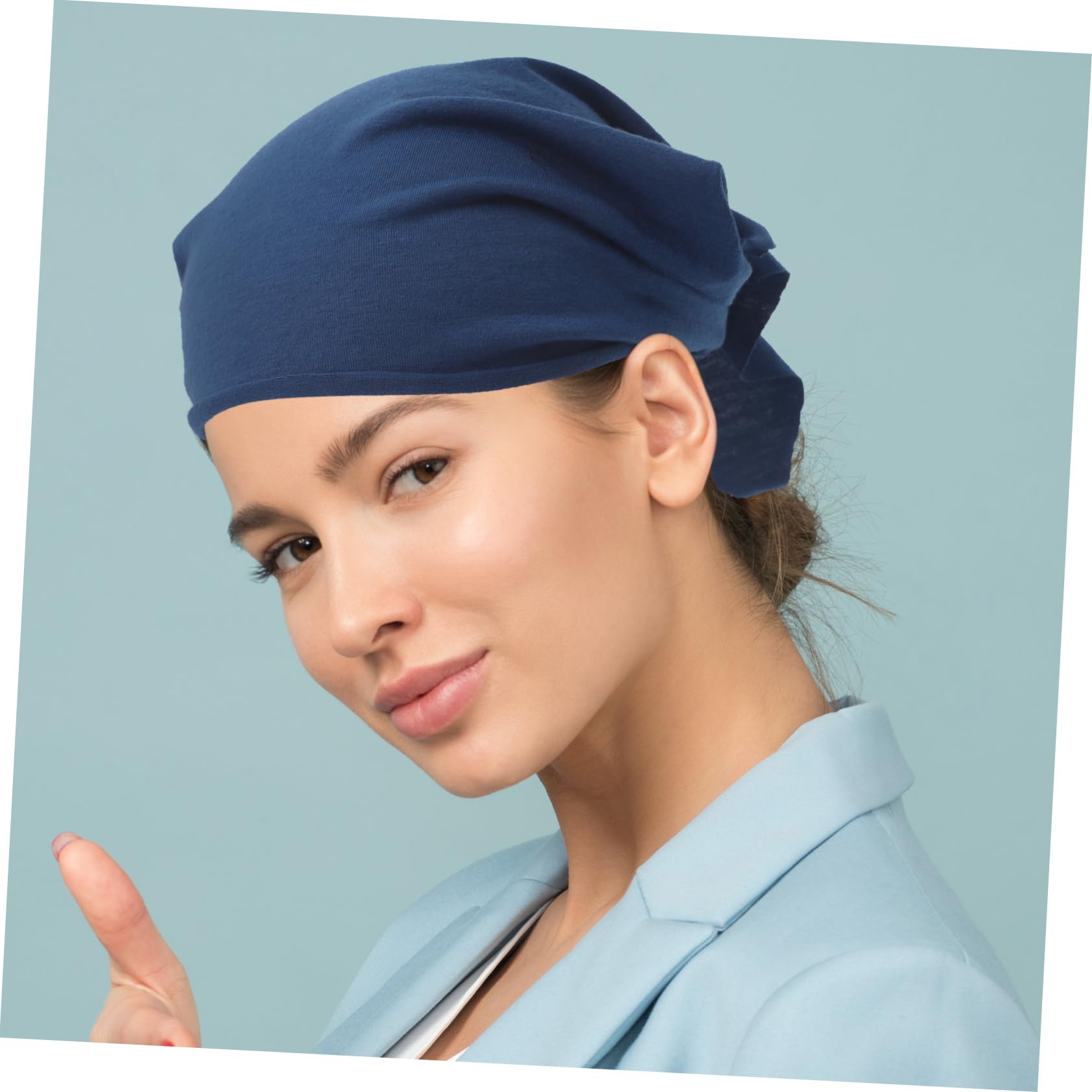 BESTonZON Écharpes Triangulaires Élastiques pour Lot de Bandanas Antidérapants Couleurs Accessoire De Cheveux Confortable Polyvalent pour Toutes Occasions