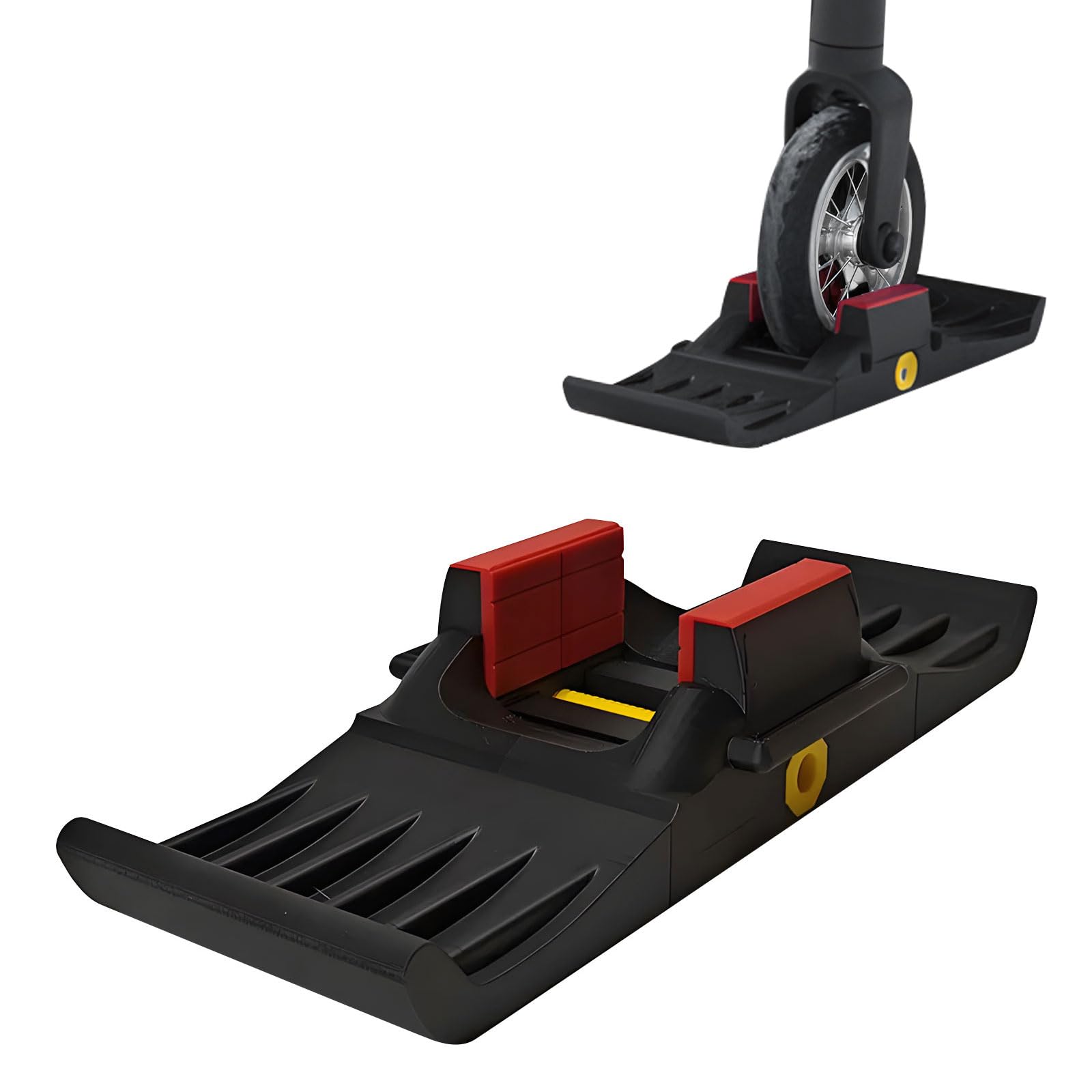Adaptateur universel pour poussettes et vélos compatible avec pneus de 5,8 cm. Poids léger