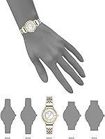 Vista 107 de Anne Klein - Reloj de pulsera para mujer dorado