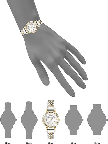 Miniatura 107 de Anne Klein - Reloj de pulsera para mujer dorado, borgoña, dorado rosa (Burgundy/Rose Gold),Oro,Dorado/Negro,Oro/rosa rubor,Dorado