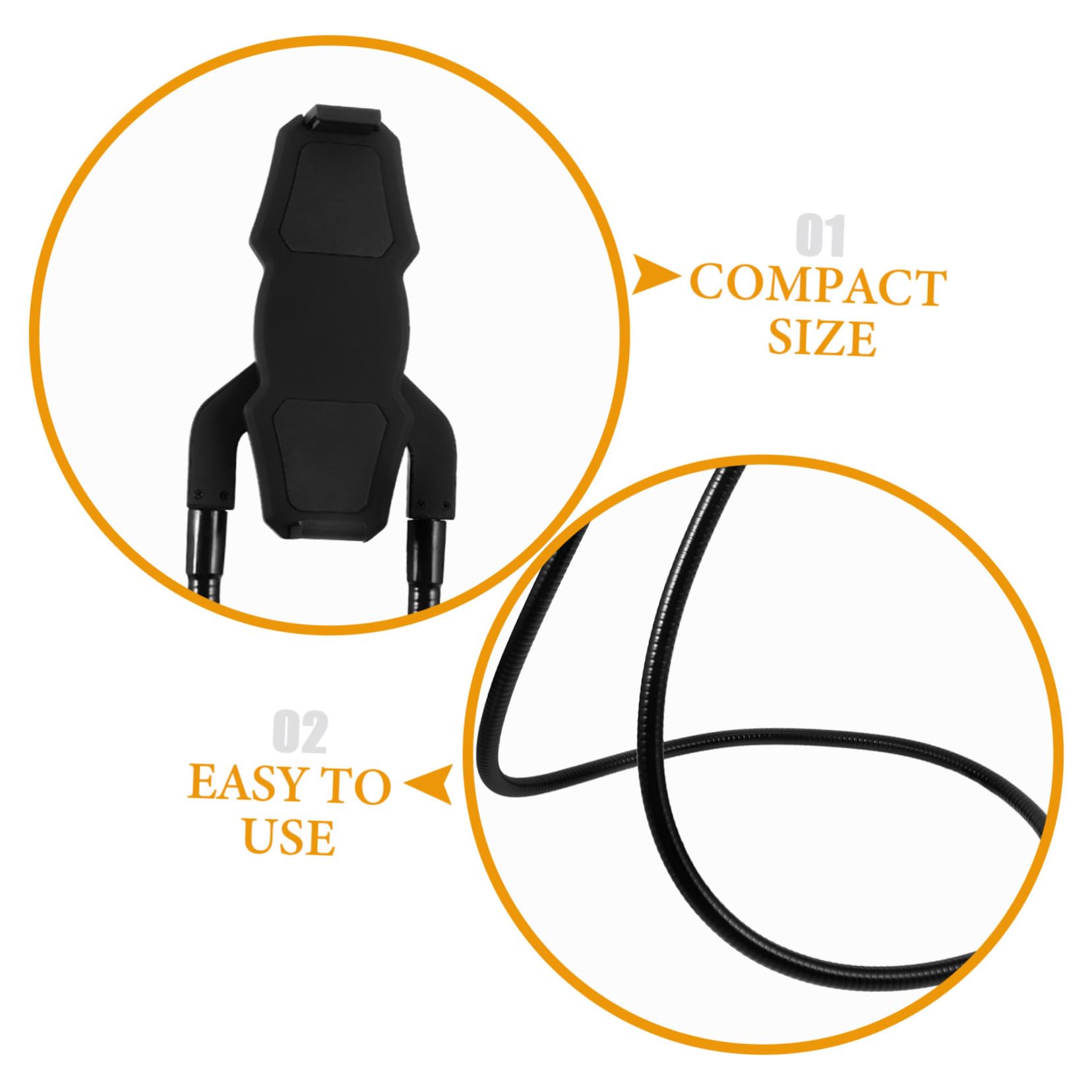 Zerodeko Soporte De Cuello Flexible para Teléfono Móvil Soporte para Tableta para Uso Doméstico