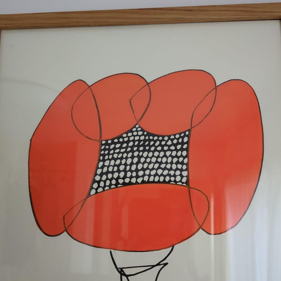 Amazon.co.jp: 山口一郎 原画 オレンジ花 Mサイズ : おもちゃ