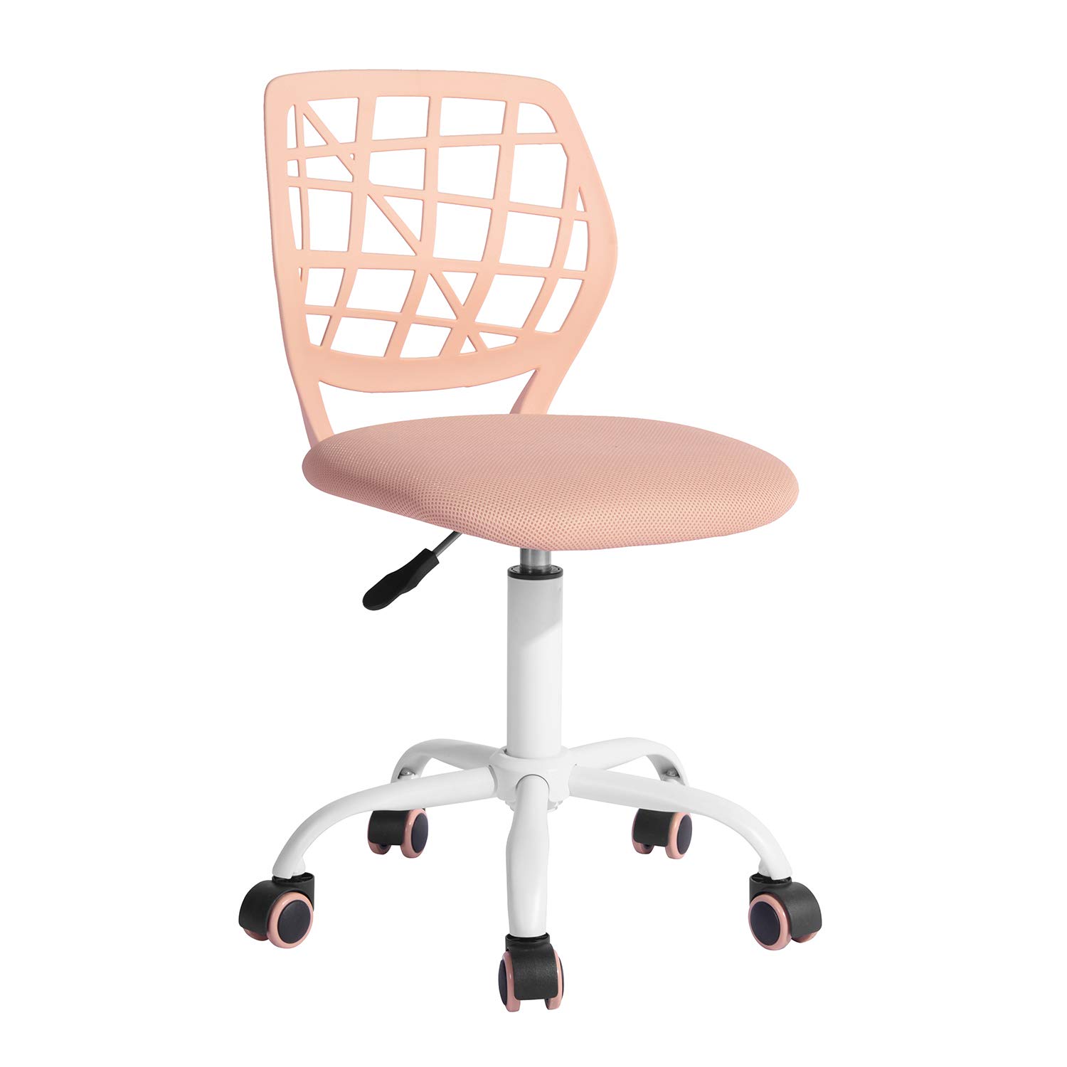 Sedia Ufficio Bambini Regolabile - Ergonomica, Rosa, Per Studio Casa, Carico 150kg