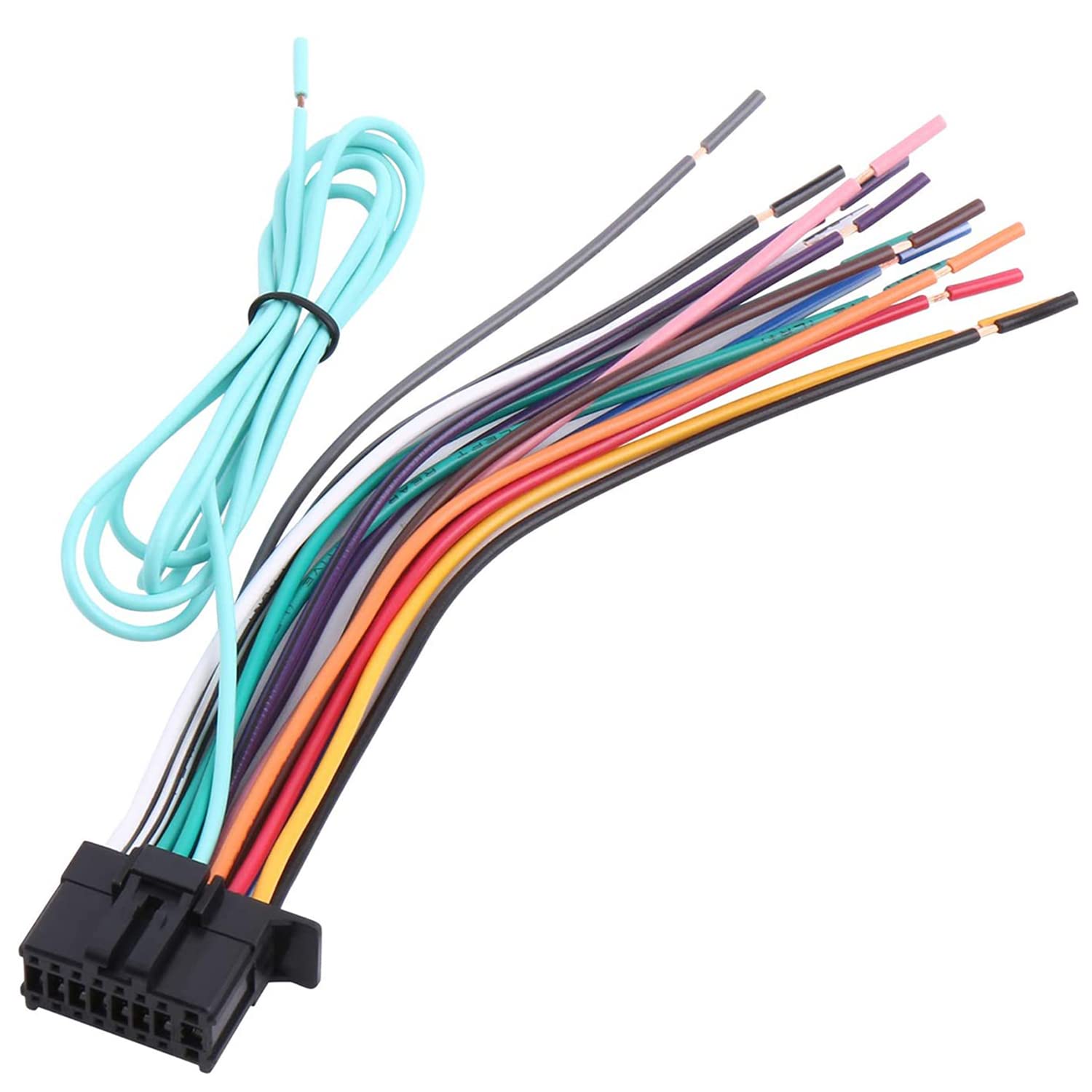 E-Car ConnectionCar Stereo Power Speaker Wire Harness Plug for Pioneer/Premier Aftermarket DVD Nav Radio DEH-X2700UI,AVH4000NEX,AVH4100NEX,DEH-X4700BT,DEH-X5700HD, AVIC-6100NEX, DEH-X6700BT+More