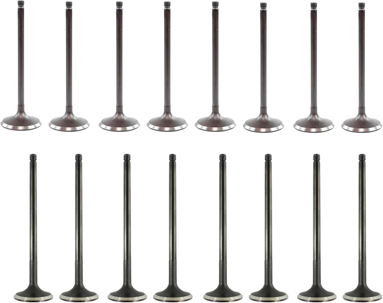 DNJ VK164235 Exhaust Intake Valve Kit for 2012 to 2015 Ford, Lincoln L4 2.0L DOHC 16V EV4235 X8 IV4235 X8