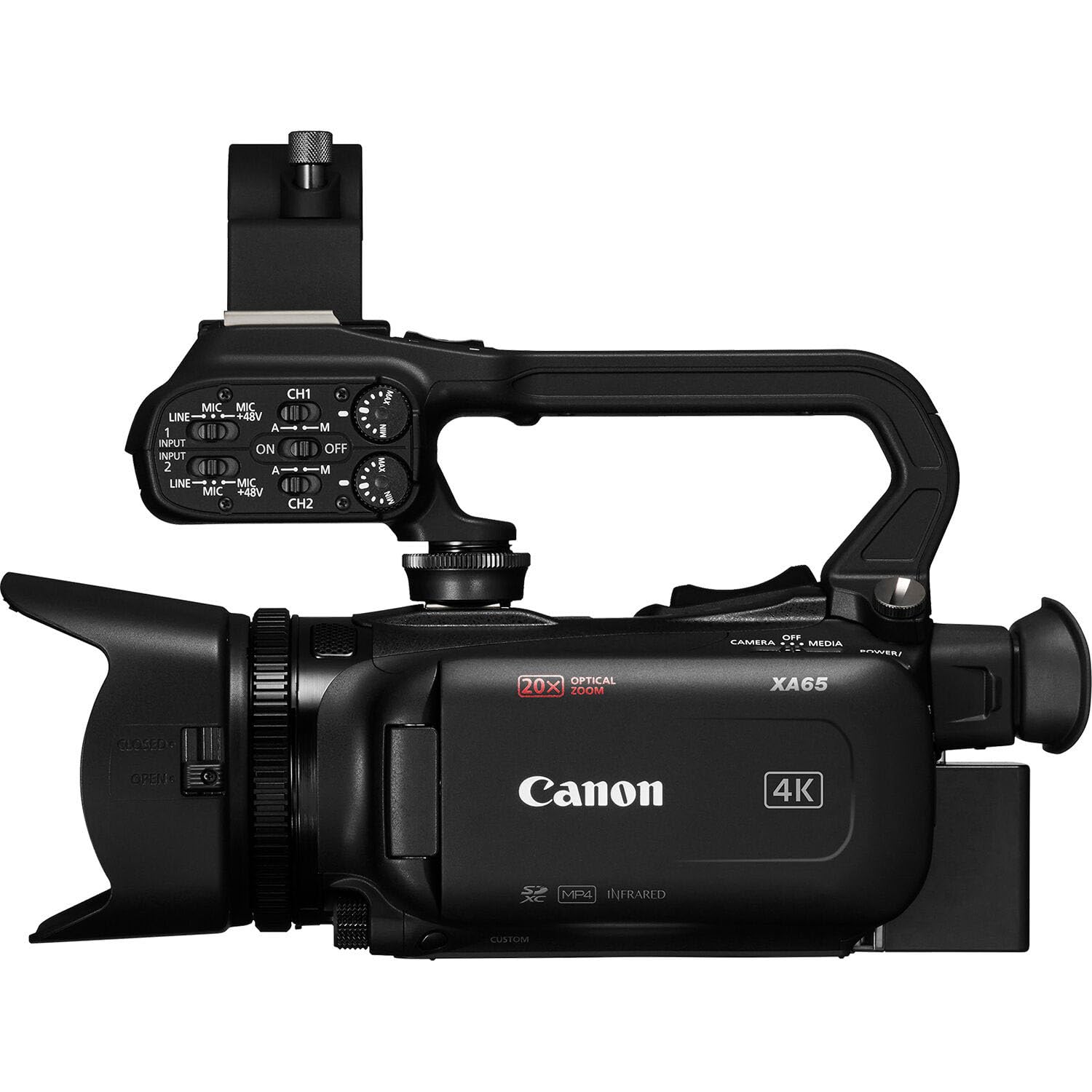 Amazon.com : Canon XA65 Professional UHD 4K Camcorder + AVX Wide