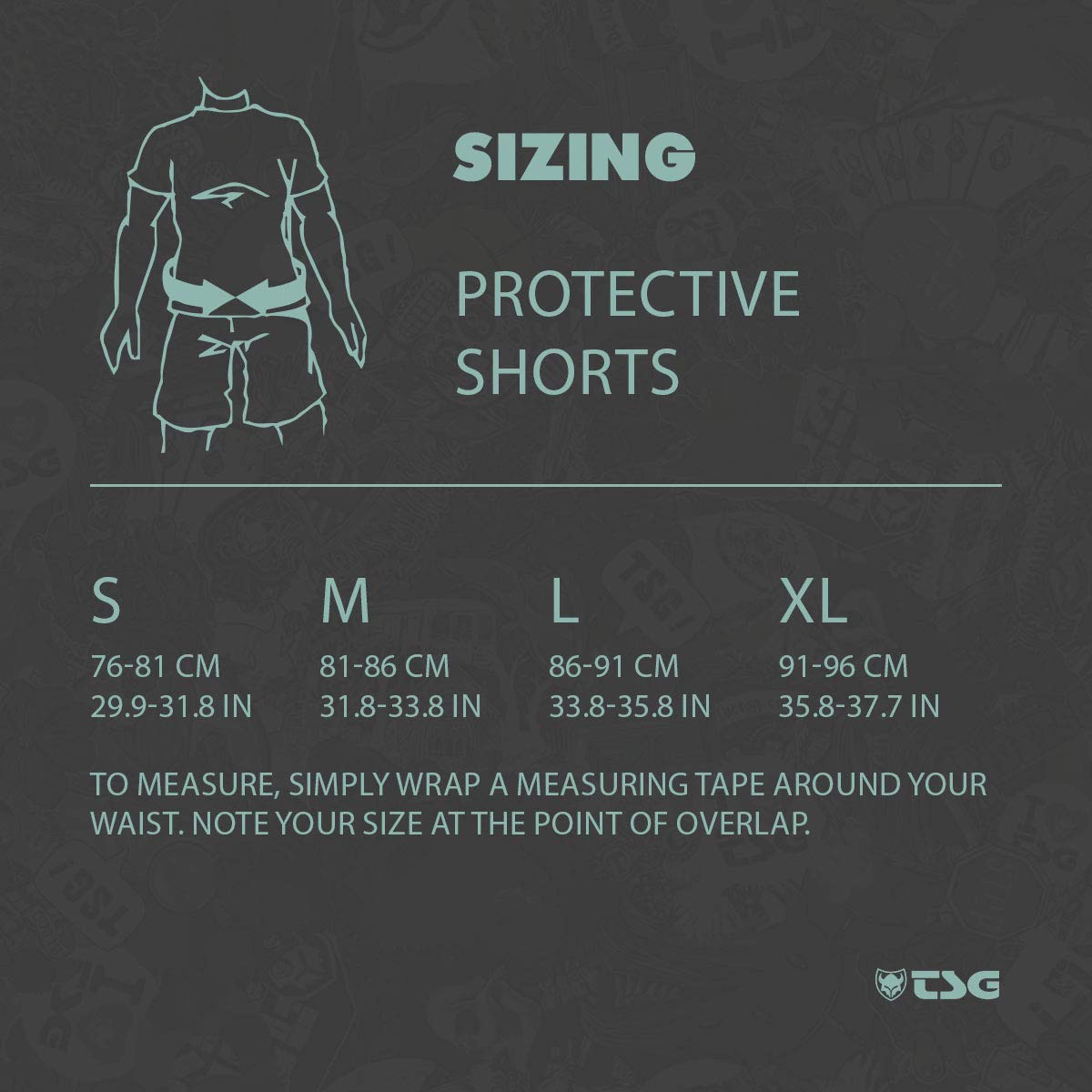 TSG Crash Pant A Crash Pants | schwarz | XS