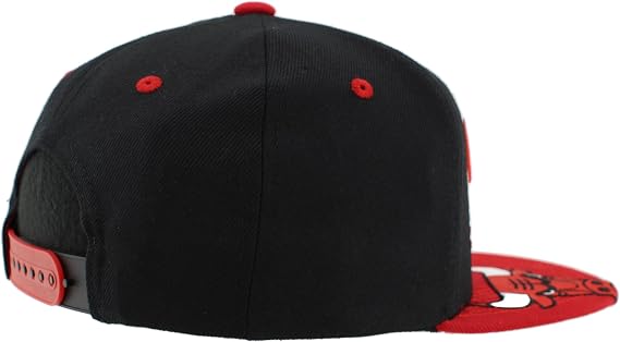 ZHATS NBA Unisex Kids NBA Officially Licensed Youth Adjustable Snapback Hat Flat Bill Z11 Pitch
