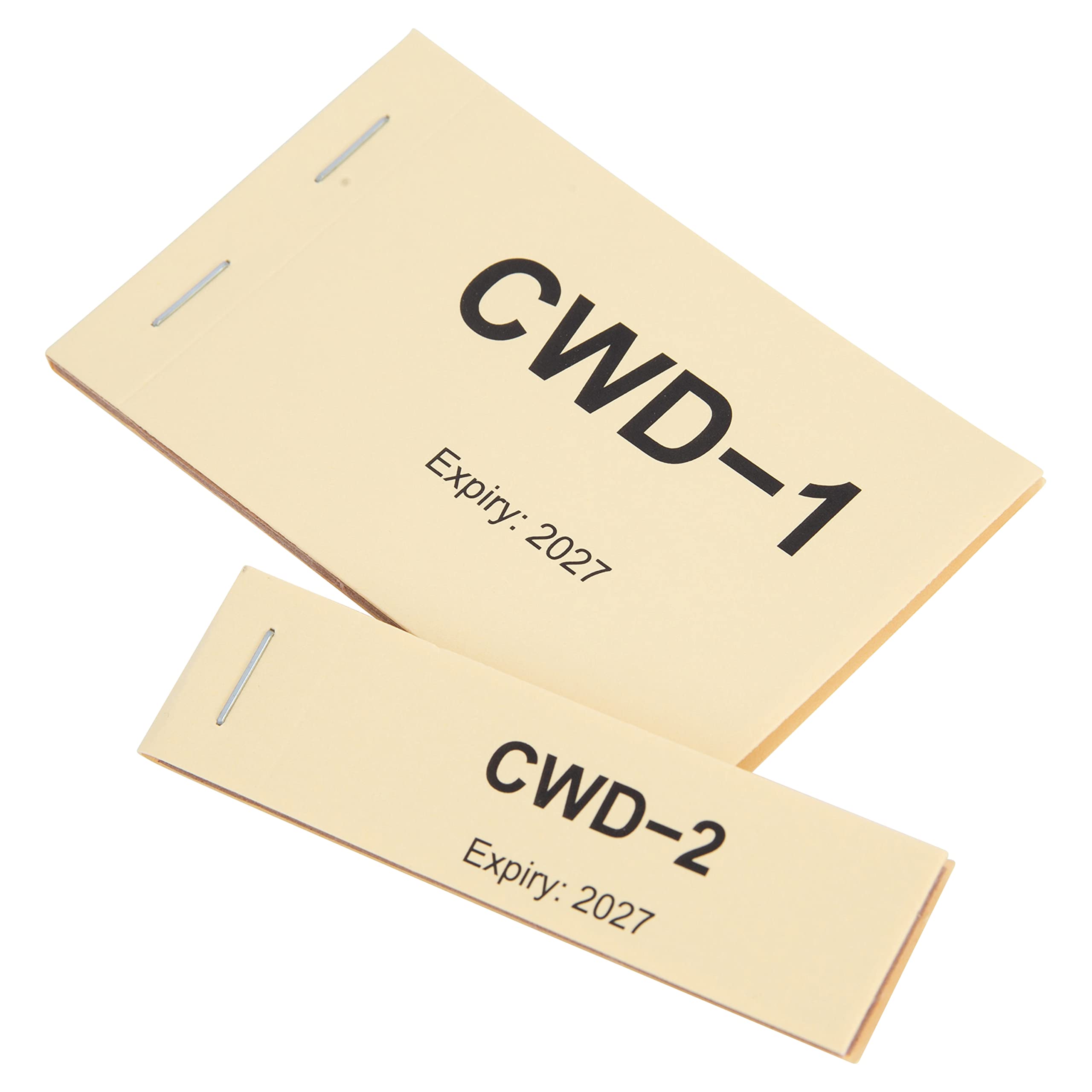 MIRA SAFETY MMIRA Safety CBRN Detection Paper for Chemical Warfare Agents | Color-Changing Test Strips for G Agents, V Agents, and H Agents (CWD-1)