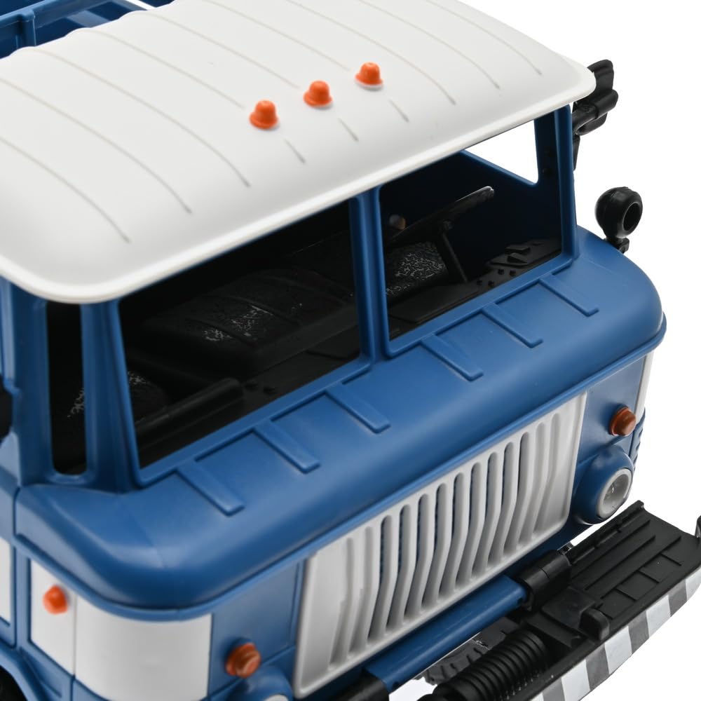RTR RC Militär Truck 4WD 1:16 WPL 4WD B-24 RTR 2.4Ghz Crawler LKW Ferngesteuerter LKW Ferngesteuertes Auto Geschenk für Erwachsene Kinder Hobby (blau)