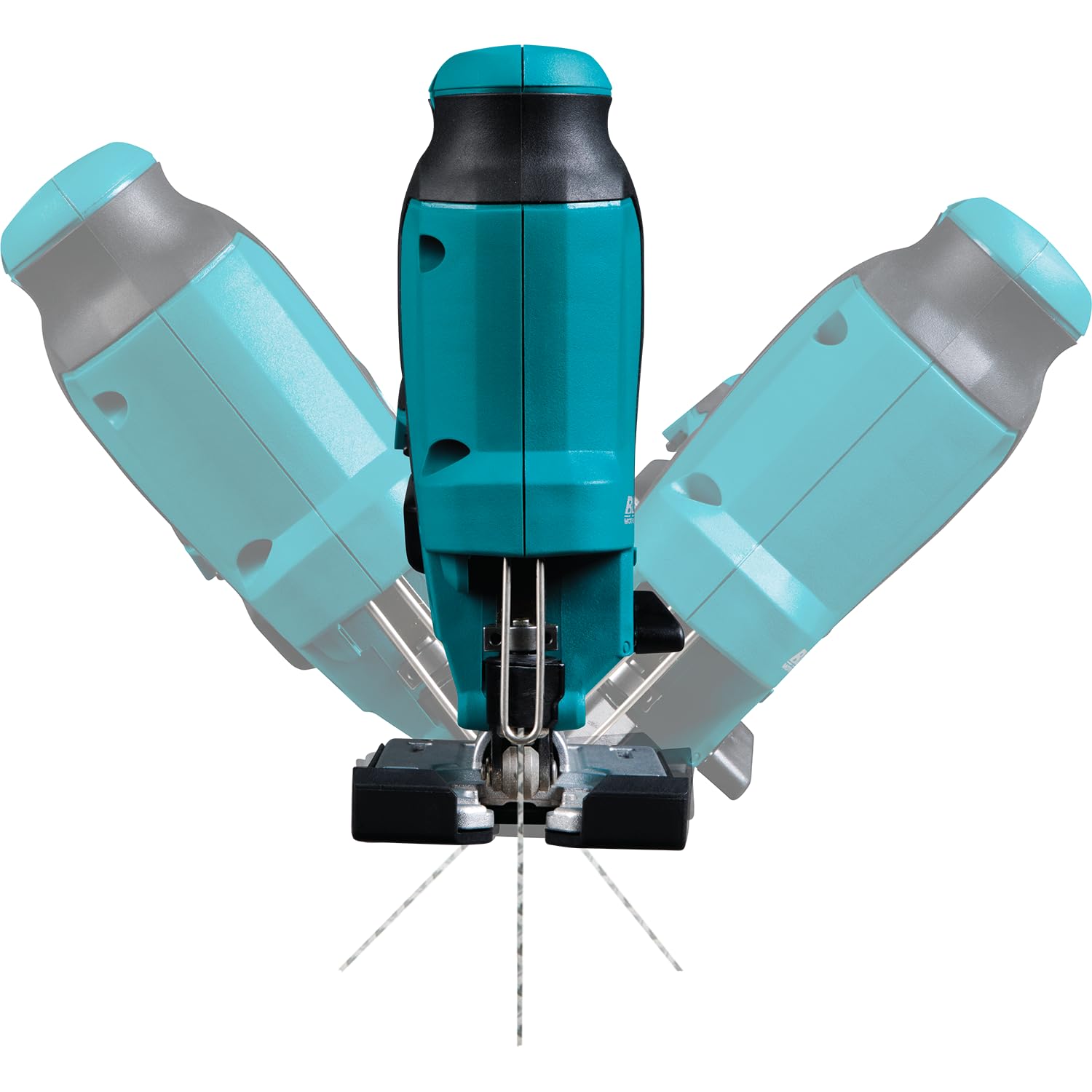 Makita, seghetto alternativo a batteria, JV102DZ 280W, 10.8V/senza batterie e caricabatterie
