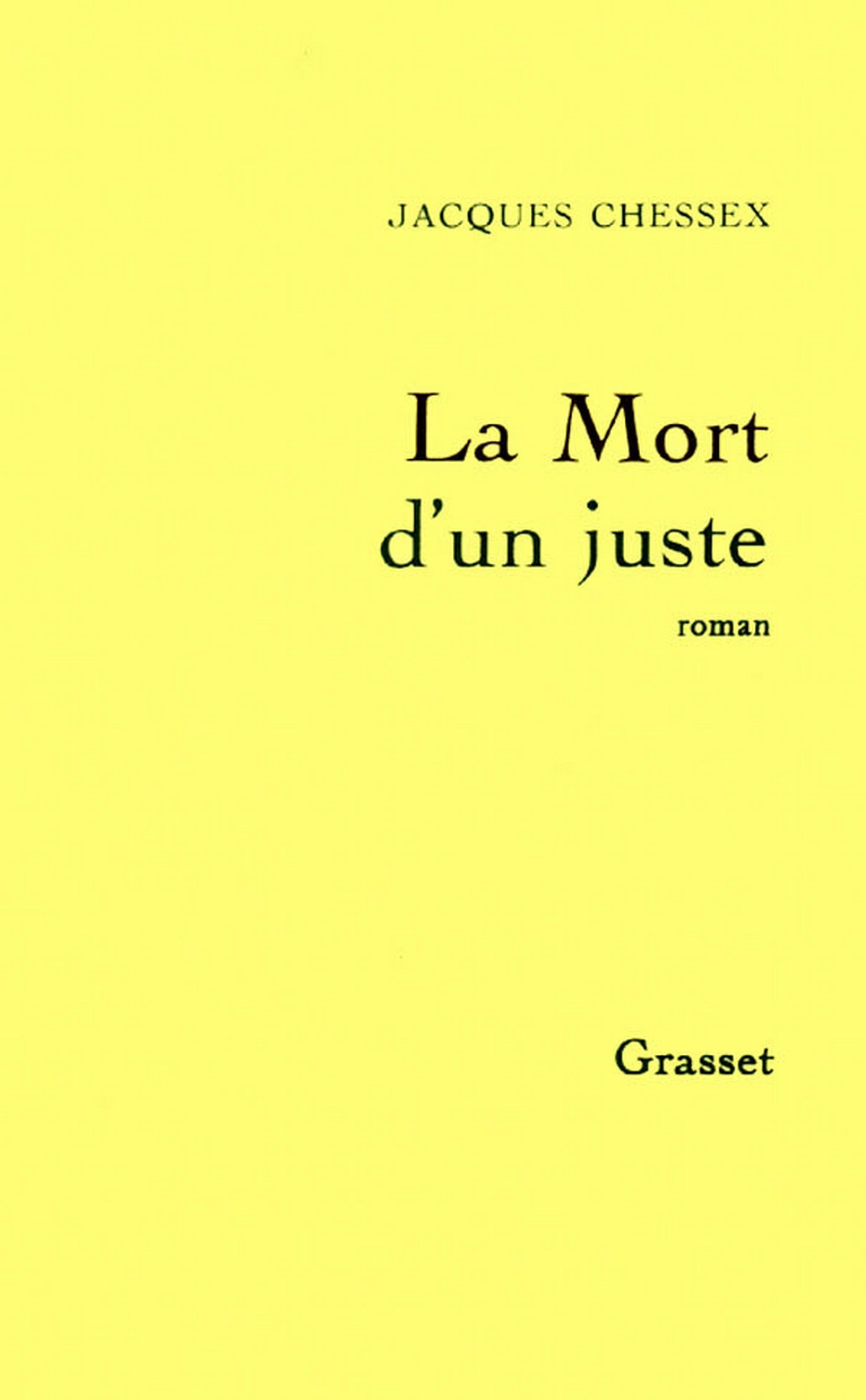 La mort d'un juste (French Edition)