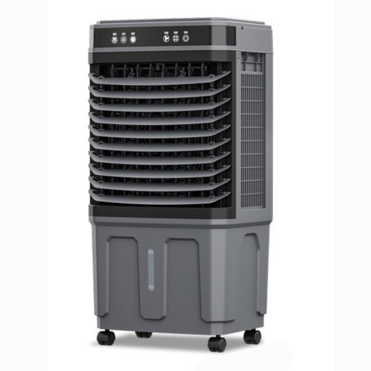 MESCXTY Portable Air Conditioner Swamp Cooler Evaporative Cooling Fan AC Unitfor Garage Patio 3Speeds 4 Ice Boxes 12HTimer Remote Industrial air condition