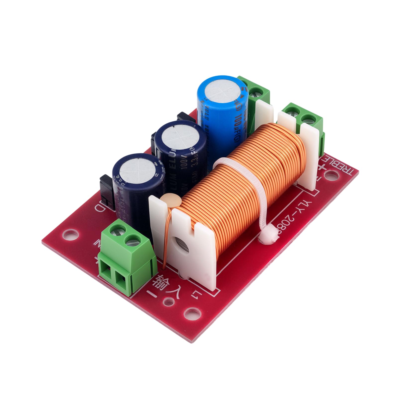400W Regulowany głośnik filtr przepustowy 2-drożny filtr wysoko-/niskiego przepustu Profesjonalny filtr sygnału audio dla głośników 4Ω-16Ω