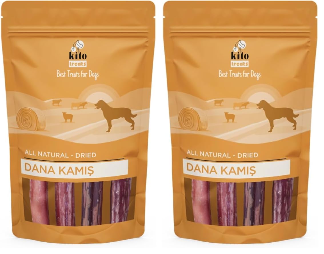 Kito Dana Kamış Çiğnemelik Köpek Ödül Maması%100 Doğal, Glutensiz, Organik 100 gr (2 paketi)