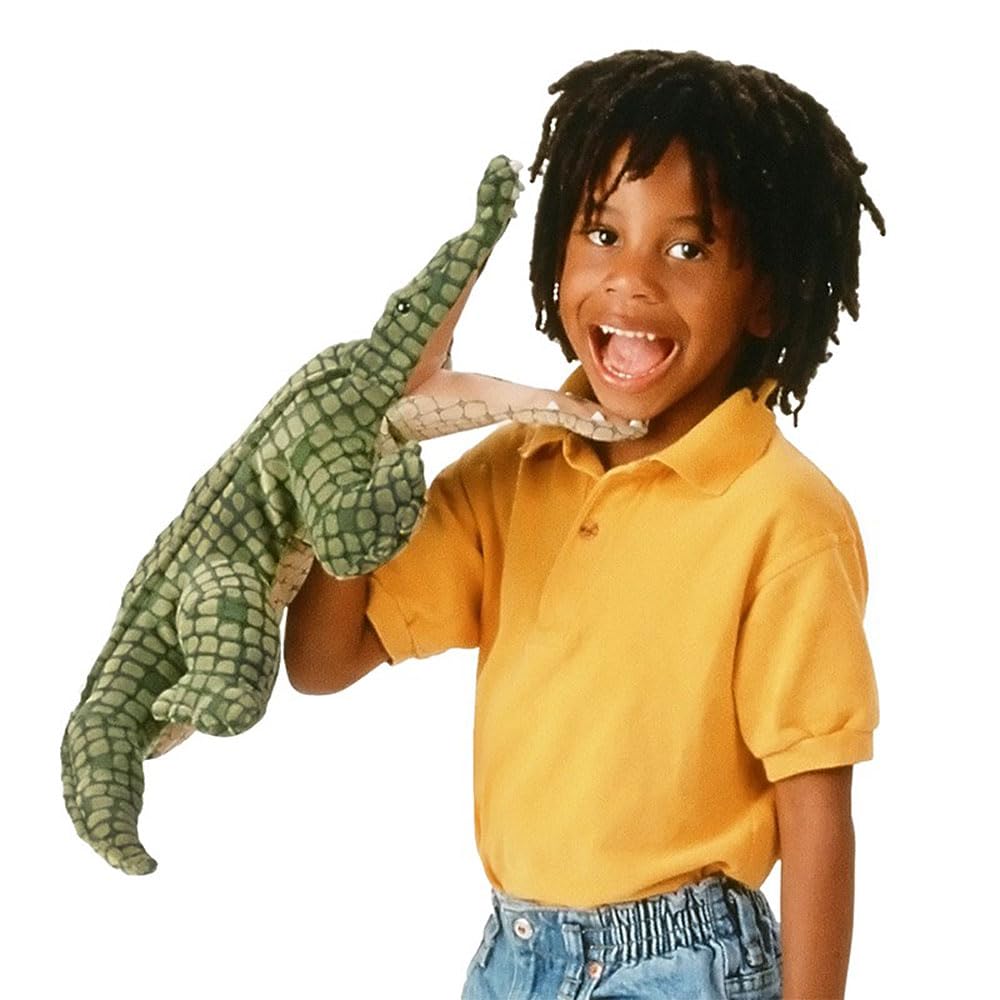 Folkmanis Alligator Hand Puppet - Image 2