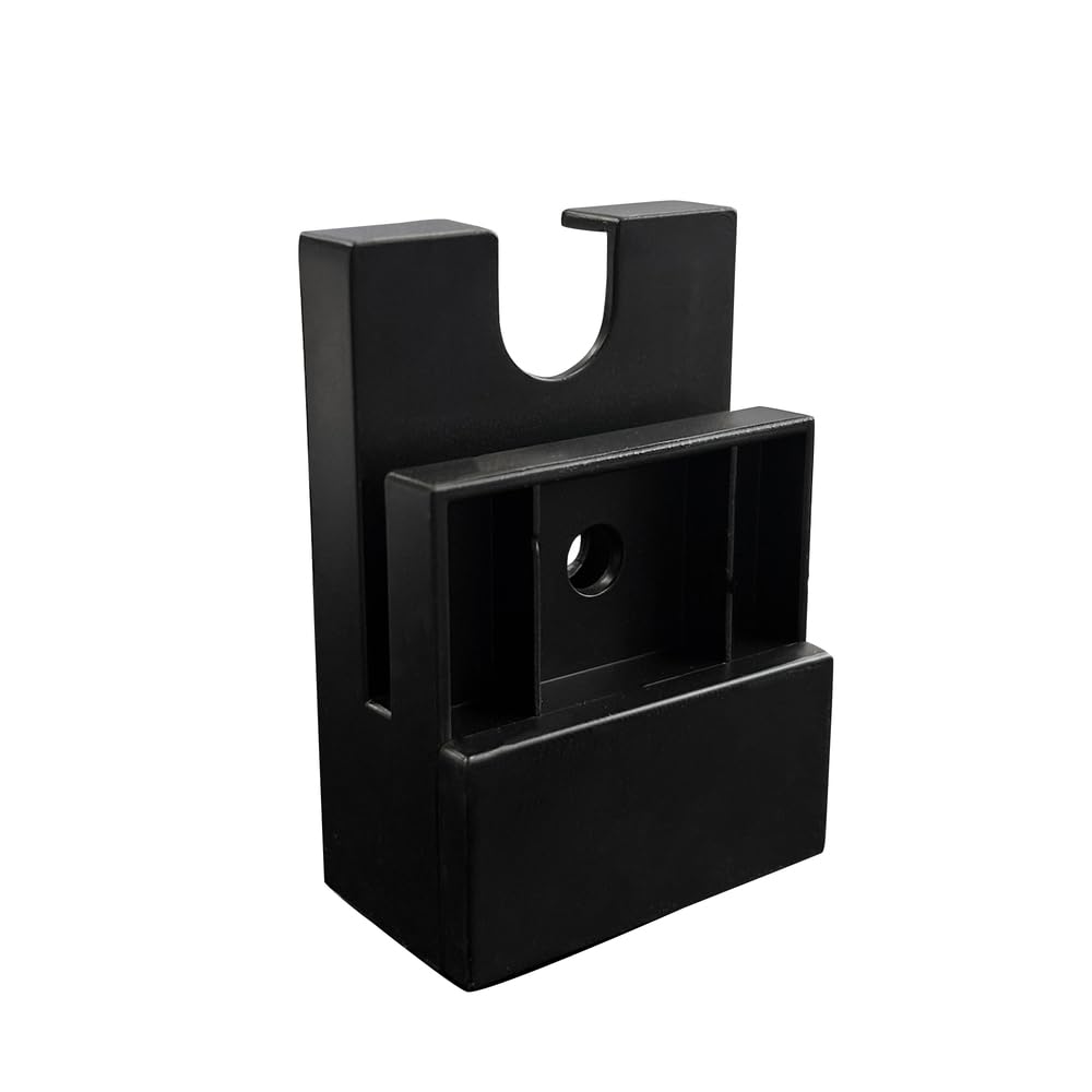 TIBELEC Aplique miroir LED noir 60cm, 12W, 4000 lm, IP44, 4000K, 3 types de fixation, bornier intégré, garantie 5 ans