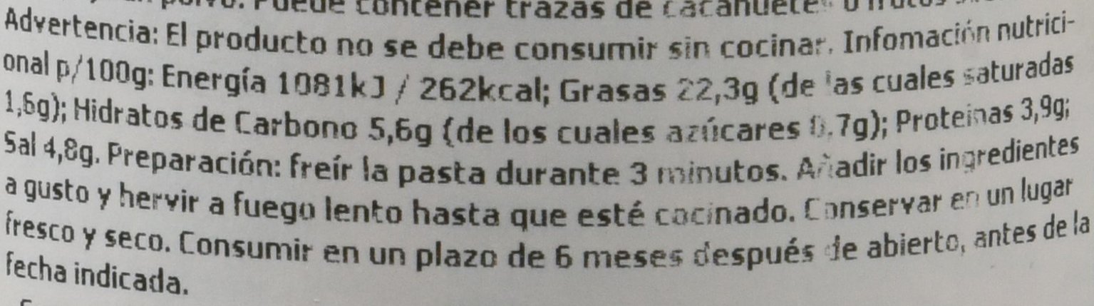 Patak'S Pasta de Curry meio picante 280 g