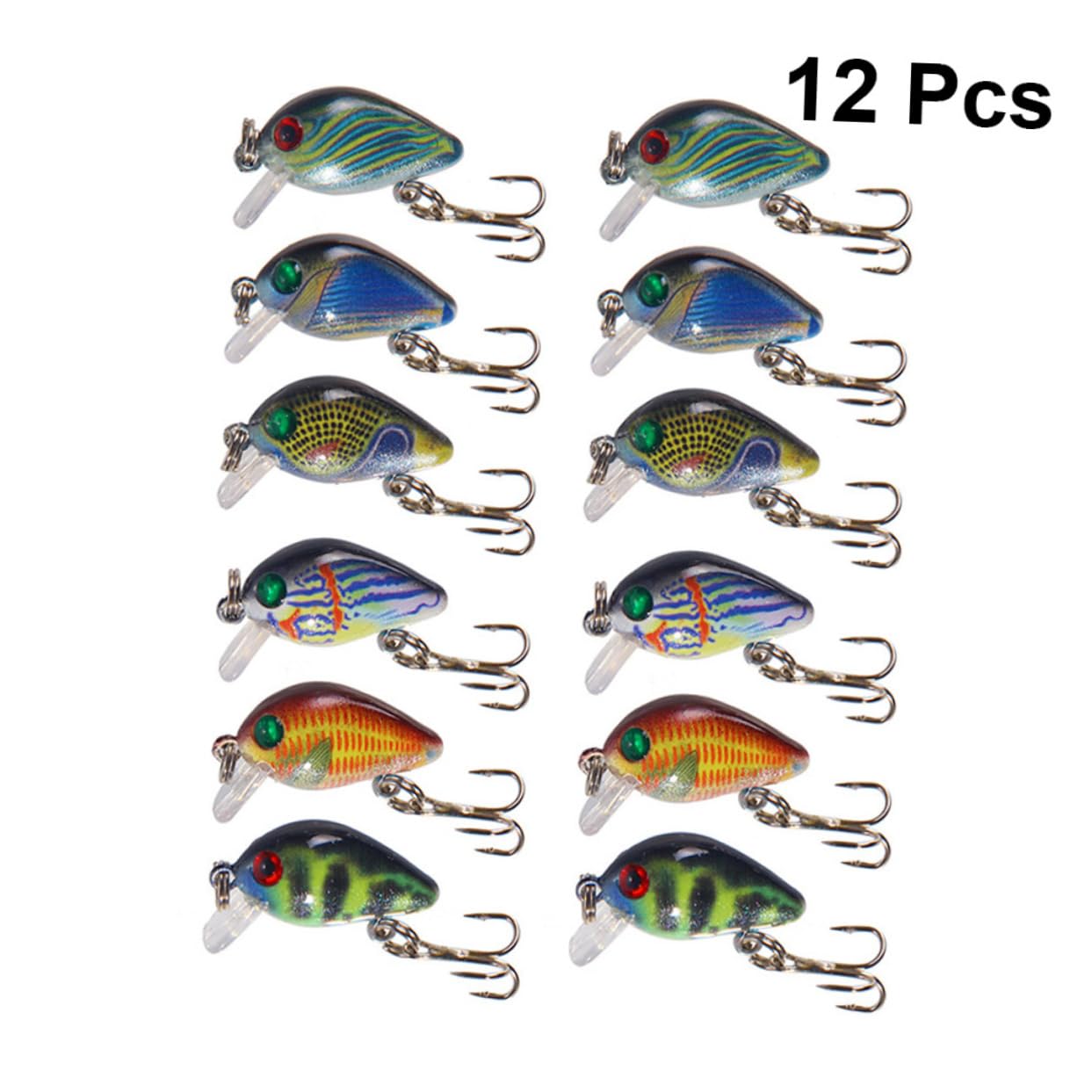 POPETPOP 36 Pièces Appâts De Pêche Fournitures De Pêche Accessoires De Leurres De Réalistes