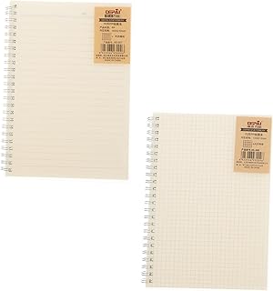 WATIIFUFU 2022 daily planner traveler notebook Study Notepad Coil Note Pad to- do list planner 2022 calendar book Practical Notepad business mini notepad Paper screw shaft 2pcs